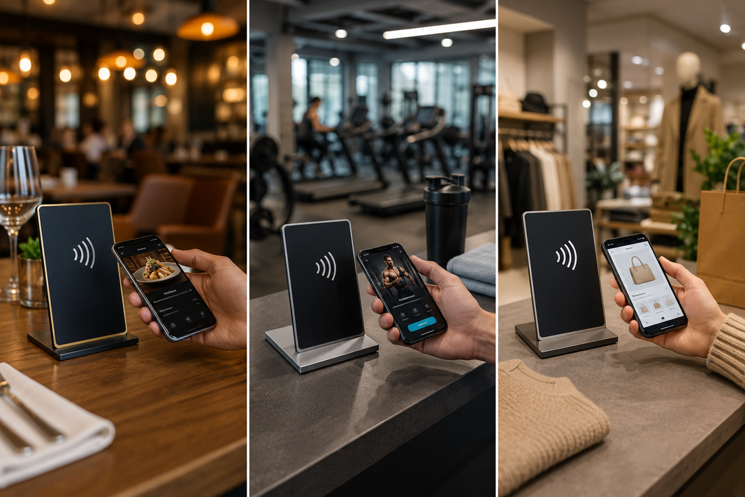 Best Use Cases of NFC Display Stands in Restaurants, Gyms, and Retail Stores