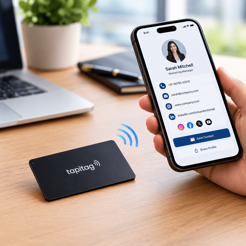 NFC Phone Tag Replace Your Business Card