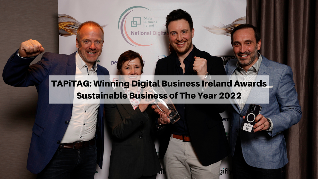 tapitag winning sustainable business of the year  