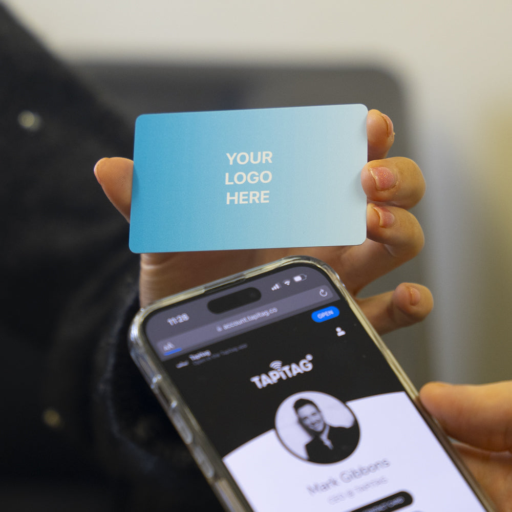 Digital business card transforming modern networking