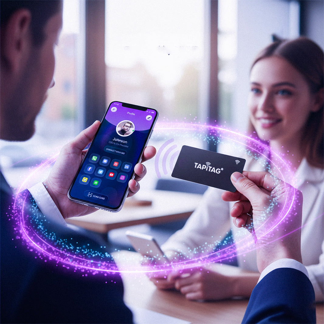 NFC business card for sales growth