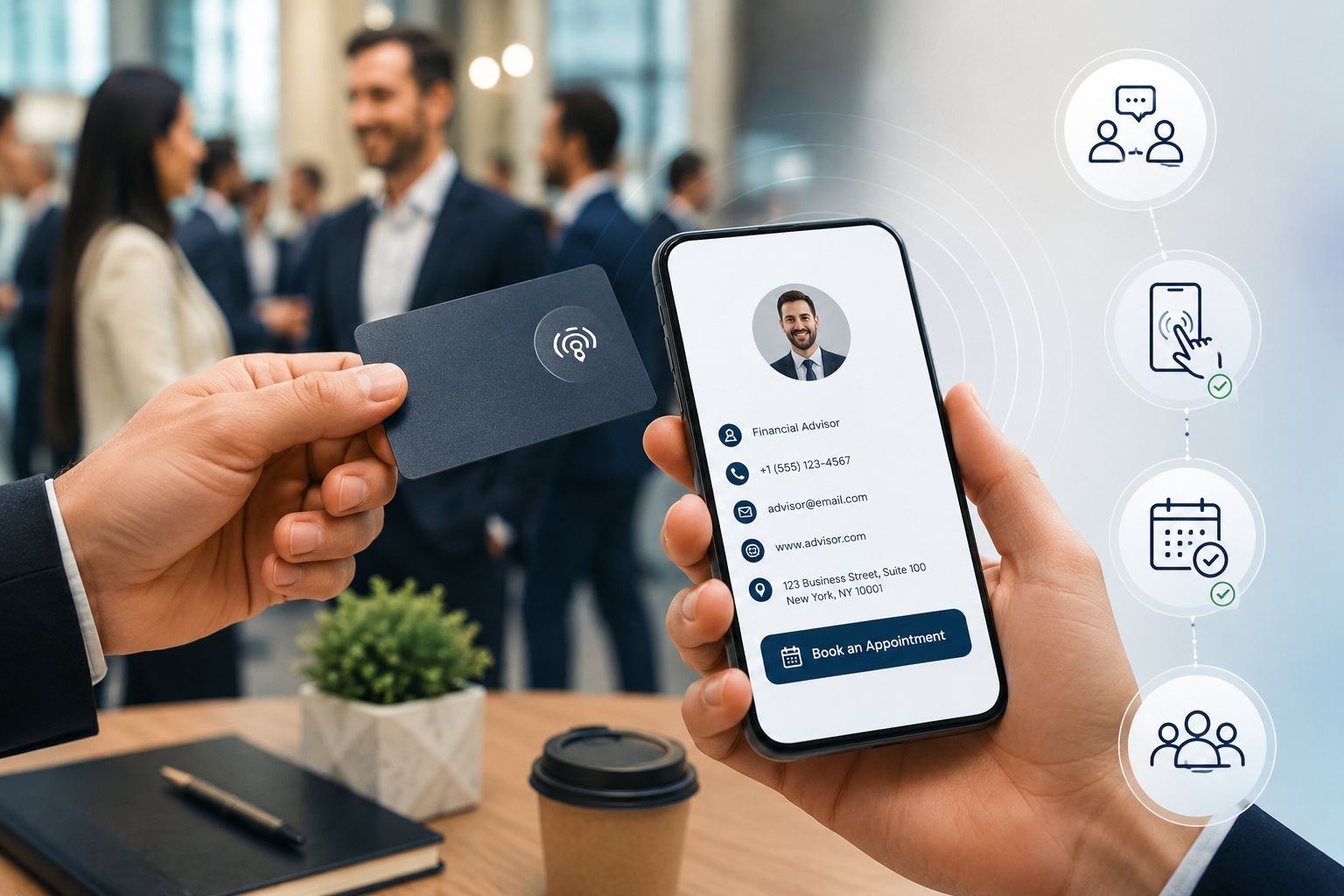 From Tap to Appointment: How TAPiTAG Teams Cards Streamline Scheduling