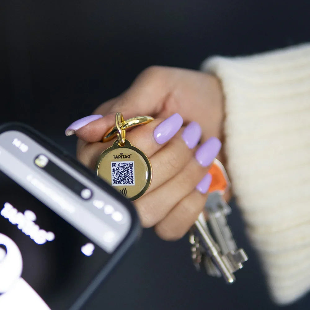 Custom NFC Keychain for Smart Connectivity