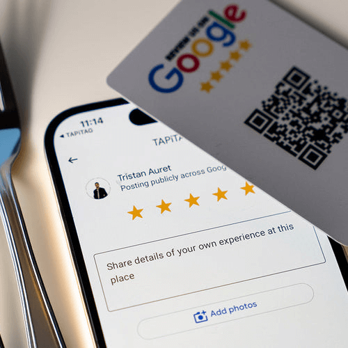 TAPiTAG Google Review Card