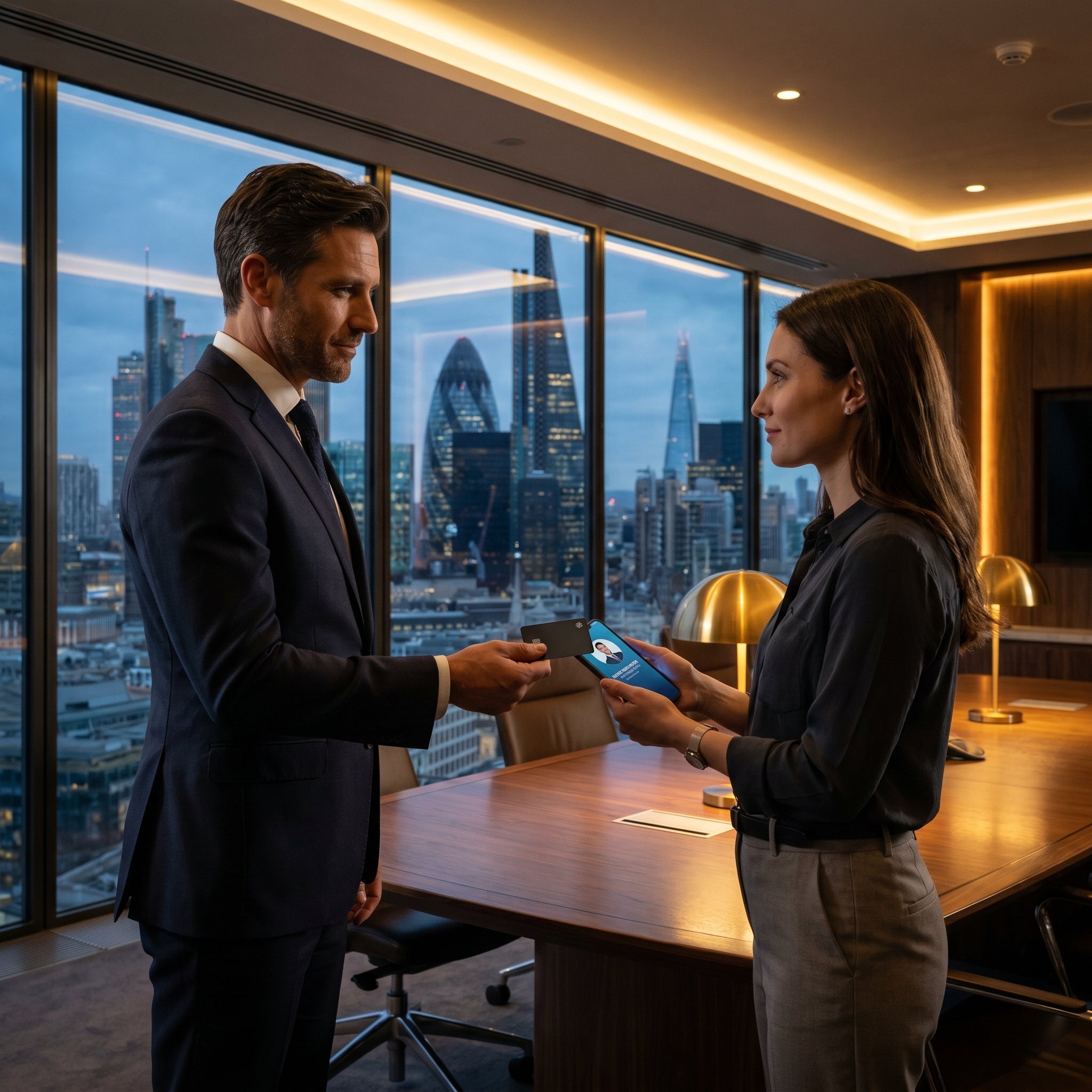 Digital business cards for UK sales teams