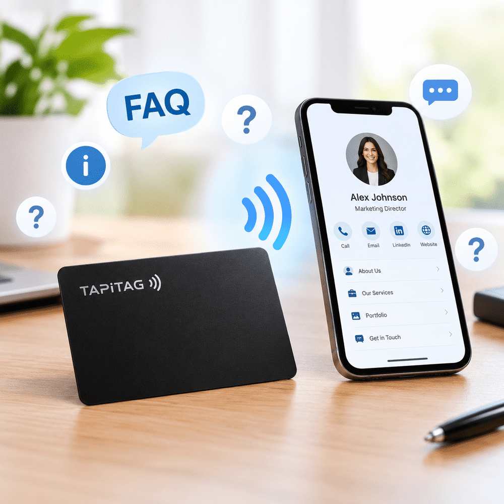 TAPiTAG NFC Business Card Guide