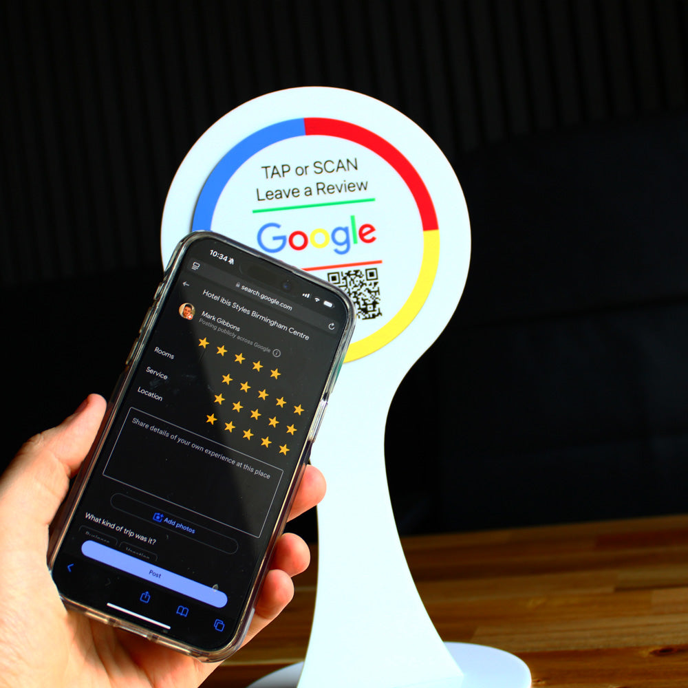 Smart NFC Solution for Google Business Reviews