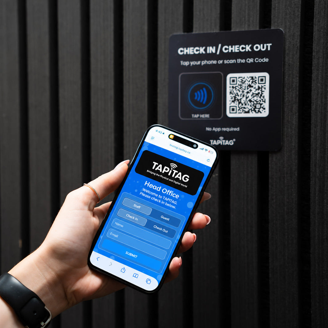 TAPiTAG Check-In & Check-Out System