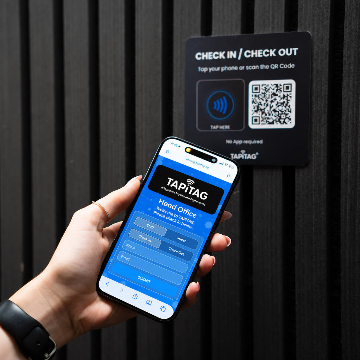 TAPiTAG Check-In PRO | Enterprise Visitor, Staff & Contractor Management System