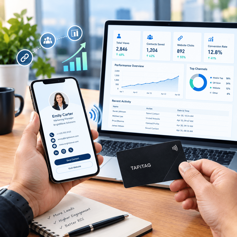 Track NFC Business Card ROI