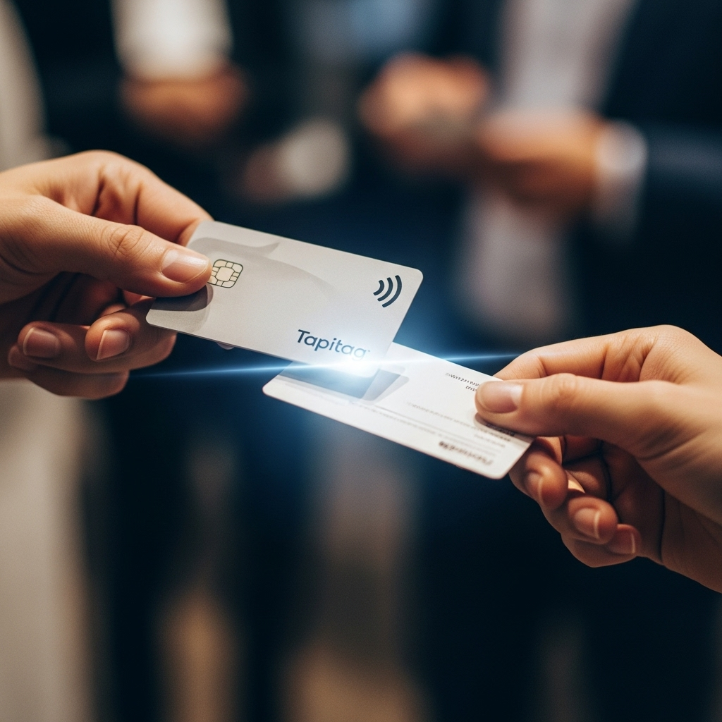 NFC business card for smart networking