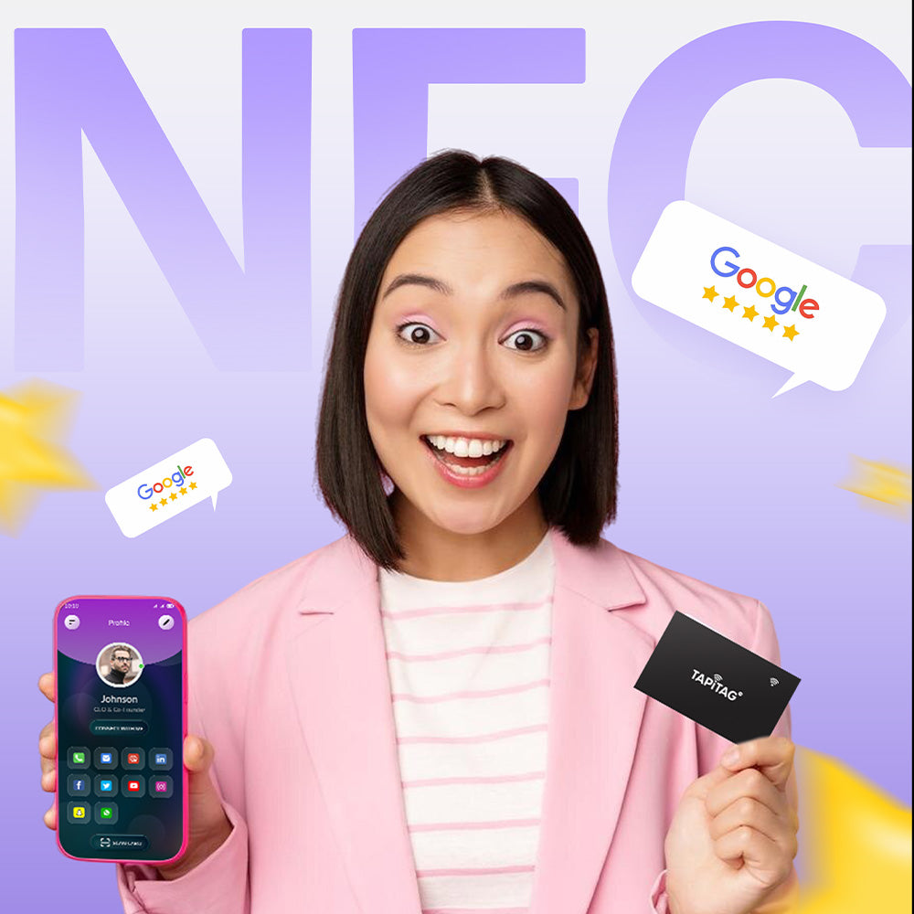 Increase Google Reviews with NFC Card