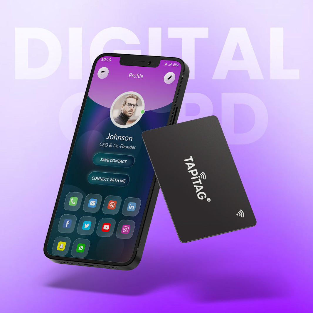 Smart business card for successful pitches