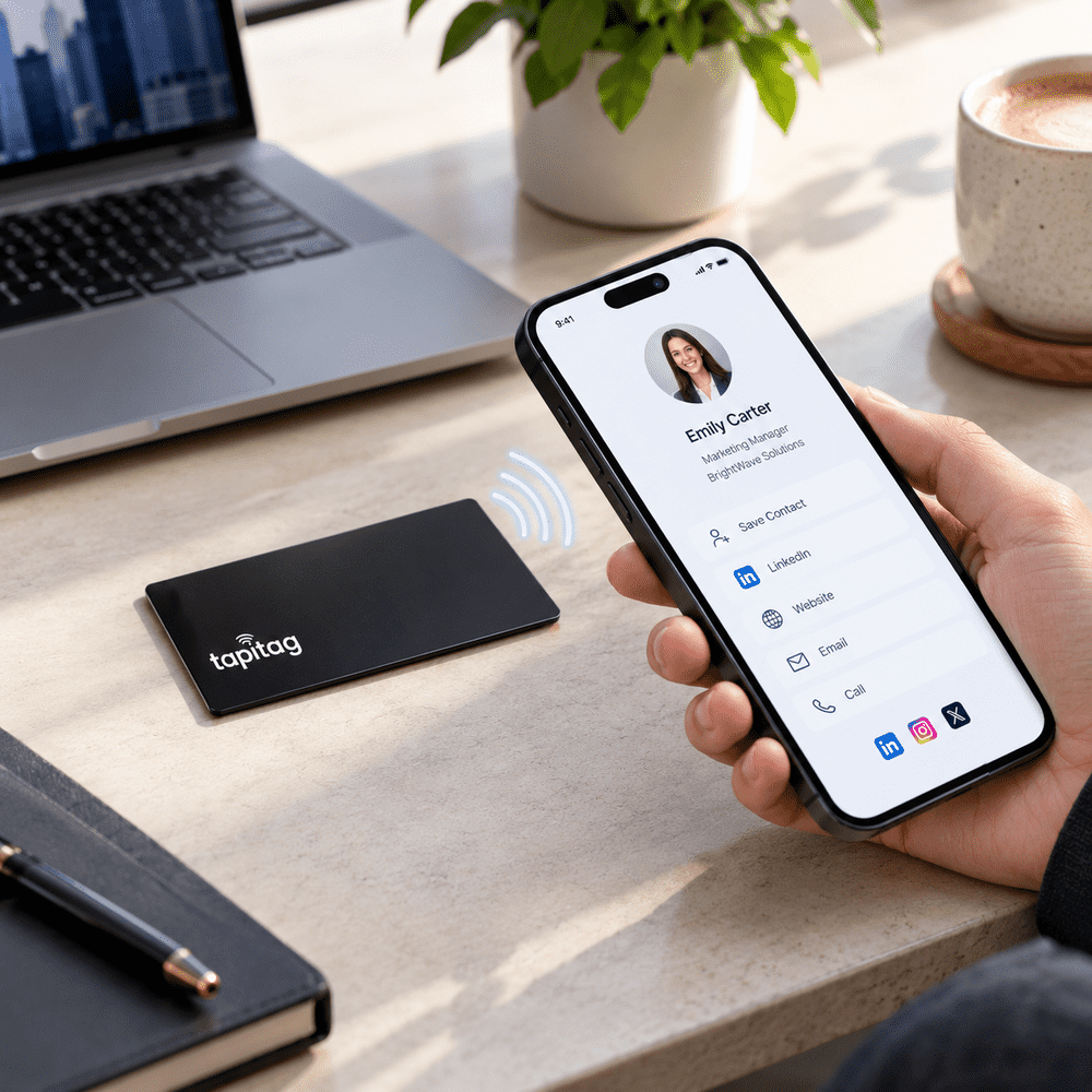 The Rise of Tap-to-Connect: Why NFC Phone Tags Are Trending in 2026