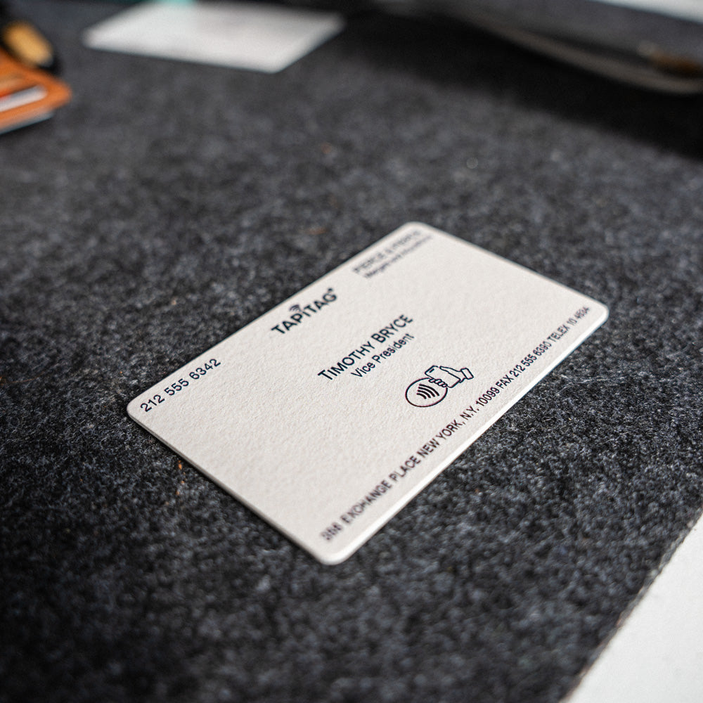 American Psycho Business Card Scene & NFC Cards Today