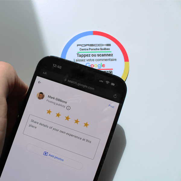 How do TAPiTAG Google Review NFC Tags work to increase reviews?