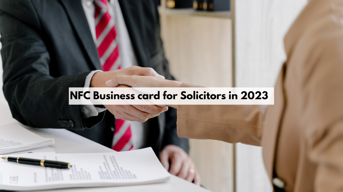 solicitor nfc business card sharing contract with client 