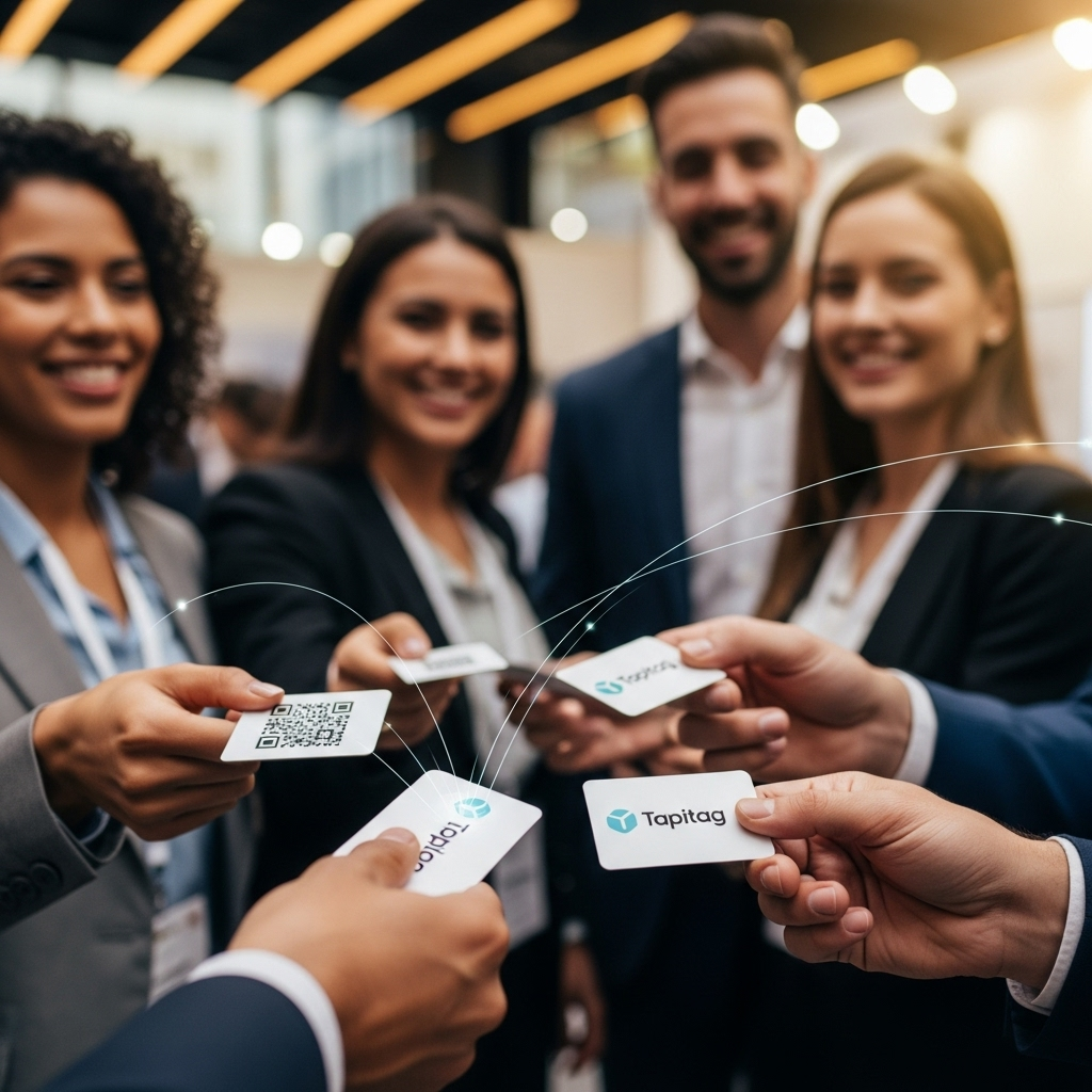 Smart business card for professionals