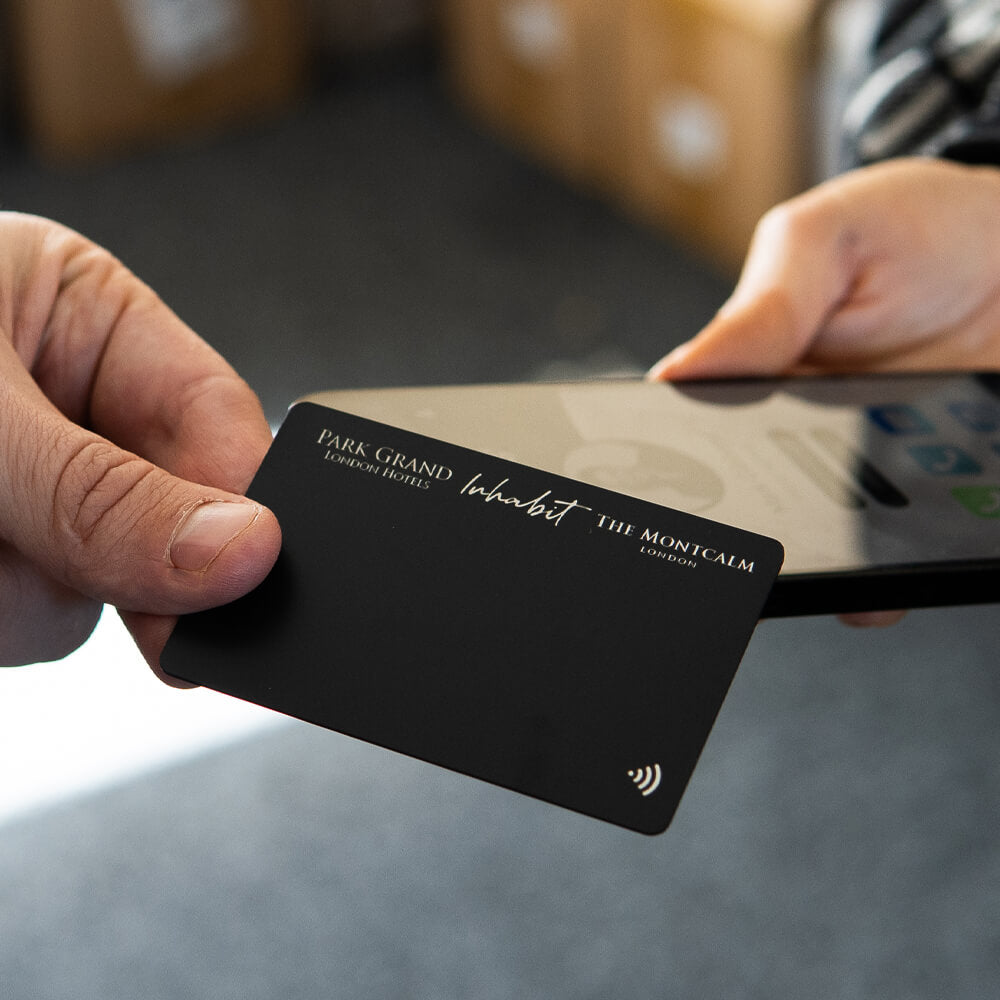 TAPiTAG Digital Metal Business Card