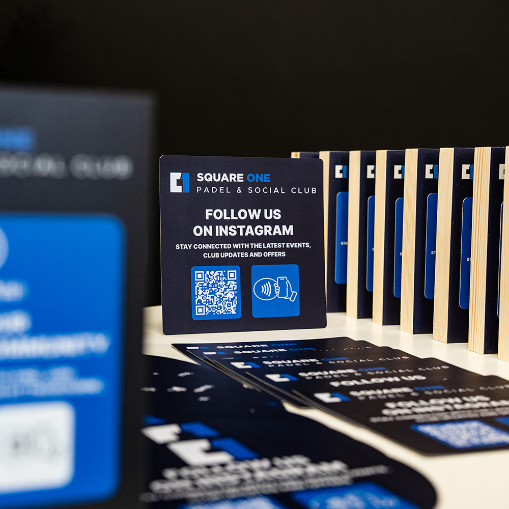 TAPiTAG Rolls Out Personalised NFC WhatsApp & Instagram Tags for Leading UK Padel Club Square One