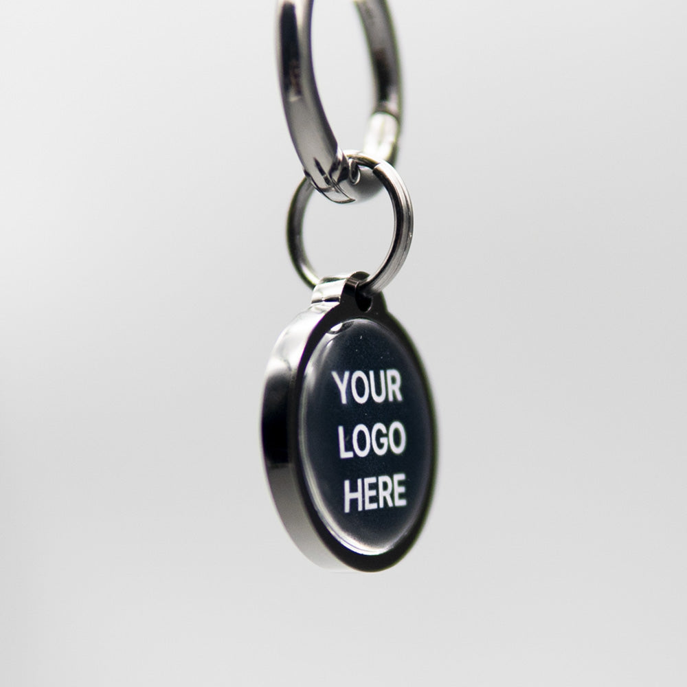 TAPiTAG Digital Keyring Black NFC QR CODE Digital Business Card