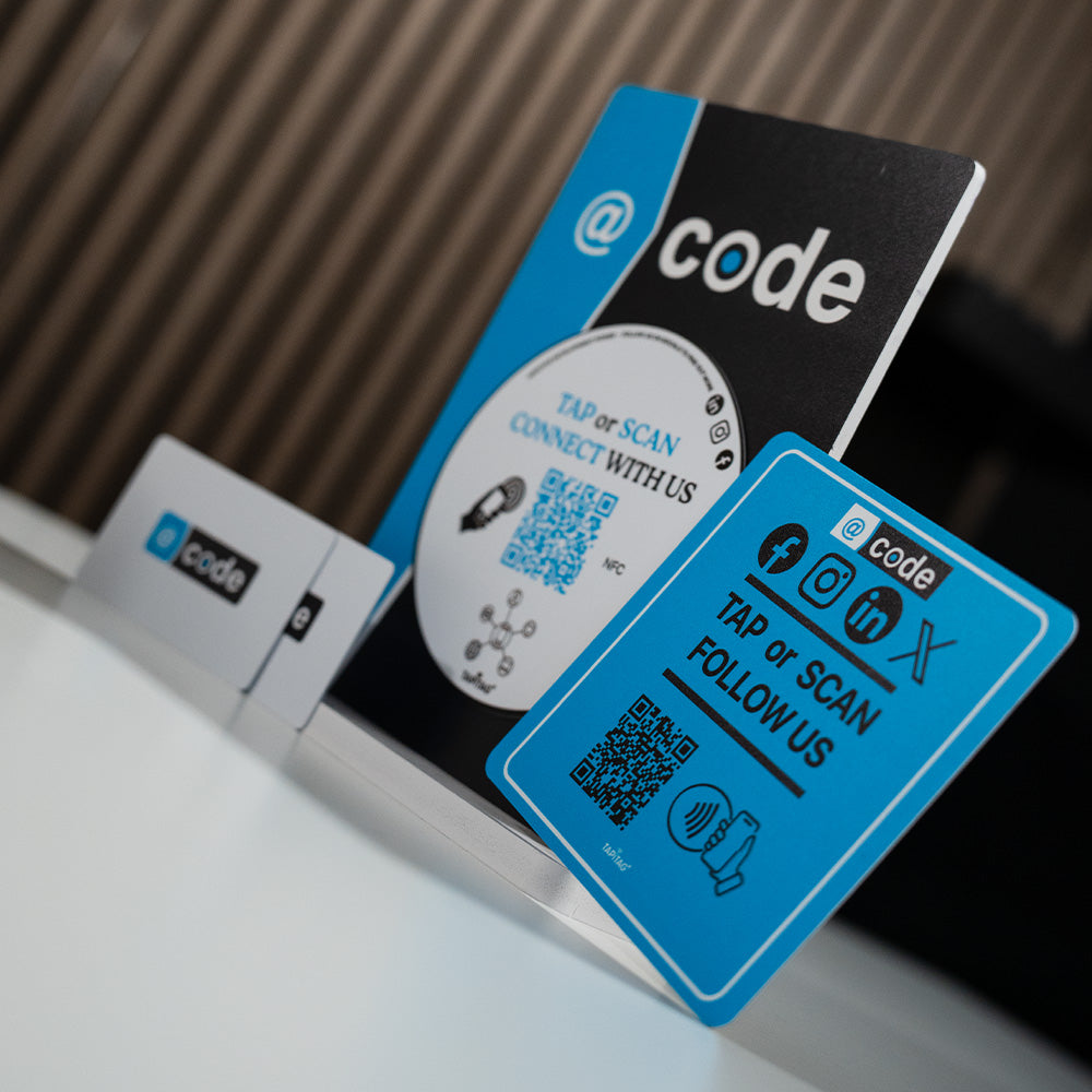 Tapi Tag Event Pro Kit: NFC Cards, NFC Displays & QR Stickers for Exhibitors ...