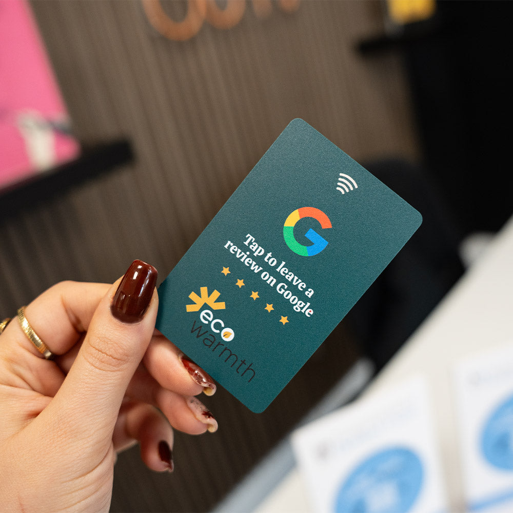 TAPiTAG Google Review Card product nfc & qr code