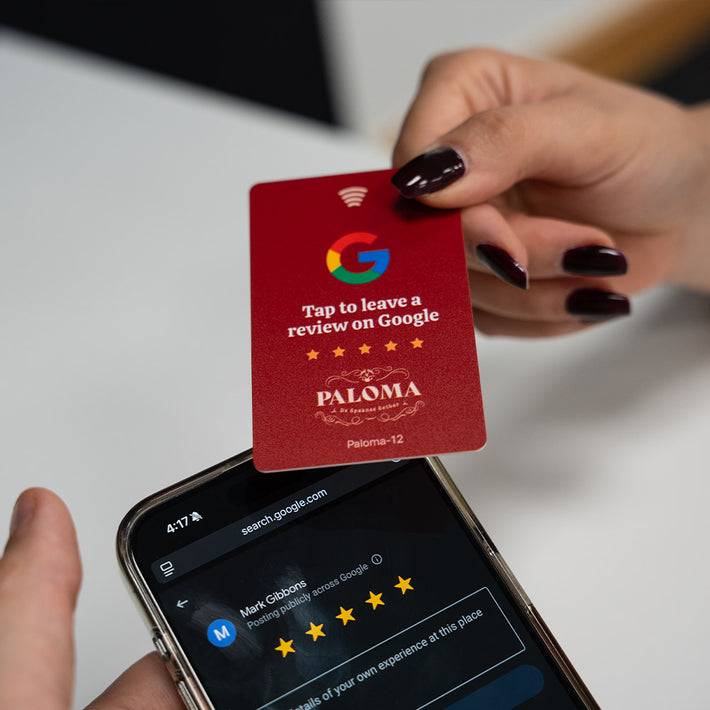 Google Review NFC QR Card | Increase your reviews