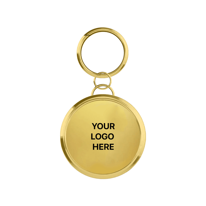 TAPiTAG Digital Keyring Gold NFC QR CODE Digital Business Card