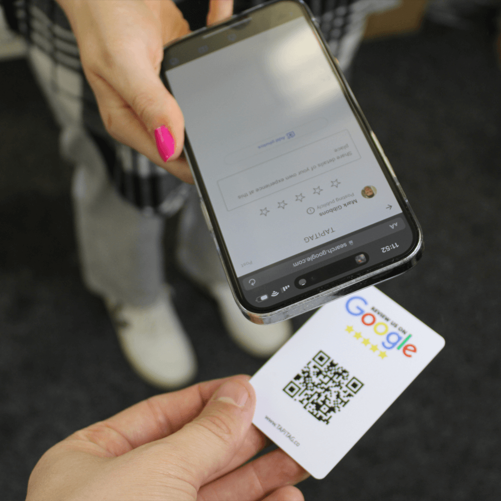 Google Review NFC QR Card | Increase your reviews