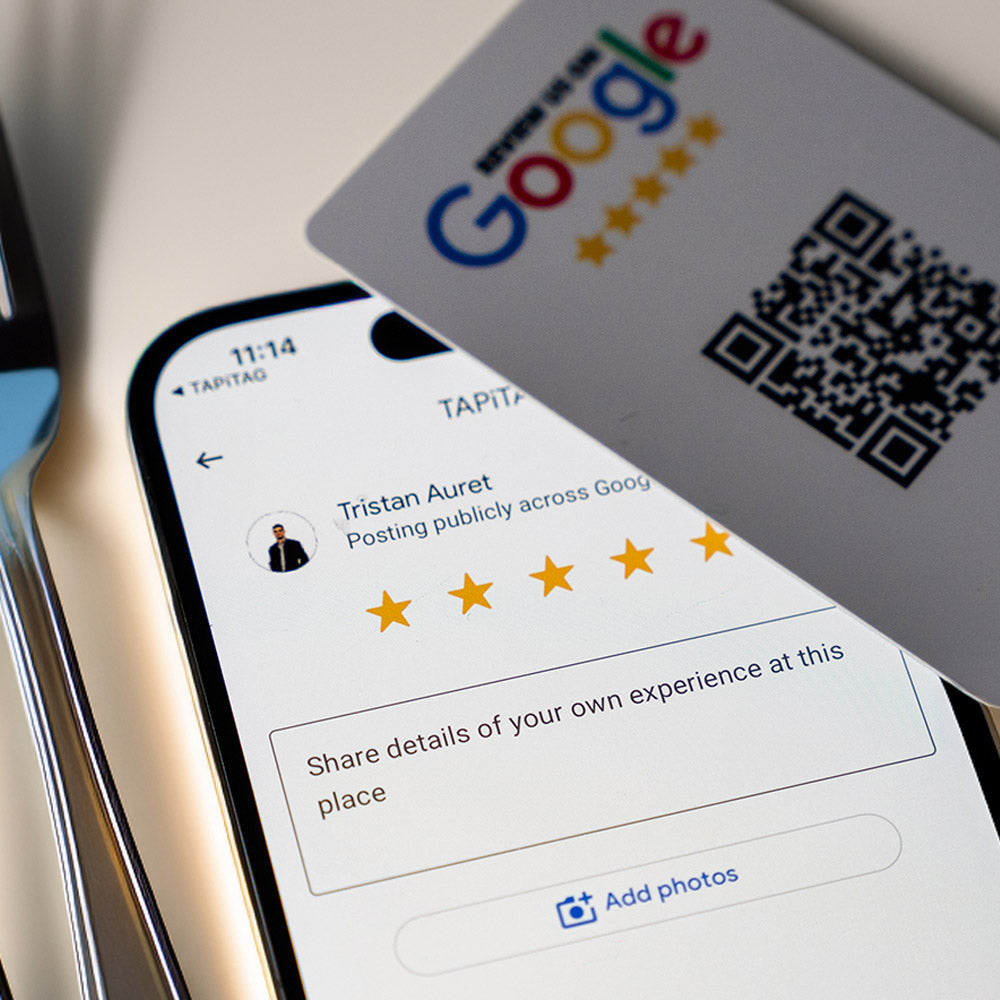 Google Review NFC QR Card | Increase your reviews