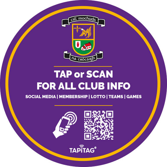 NFC TAG For Kilmacud Crokes Gaa Club