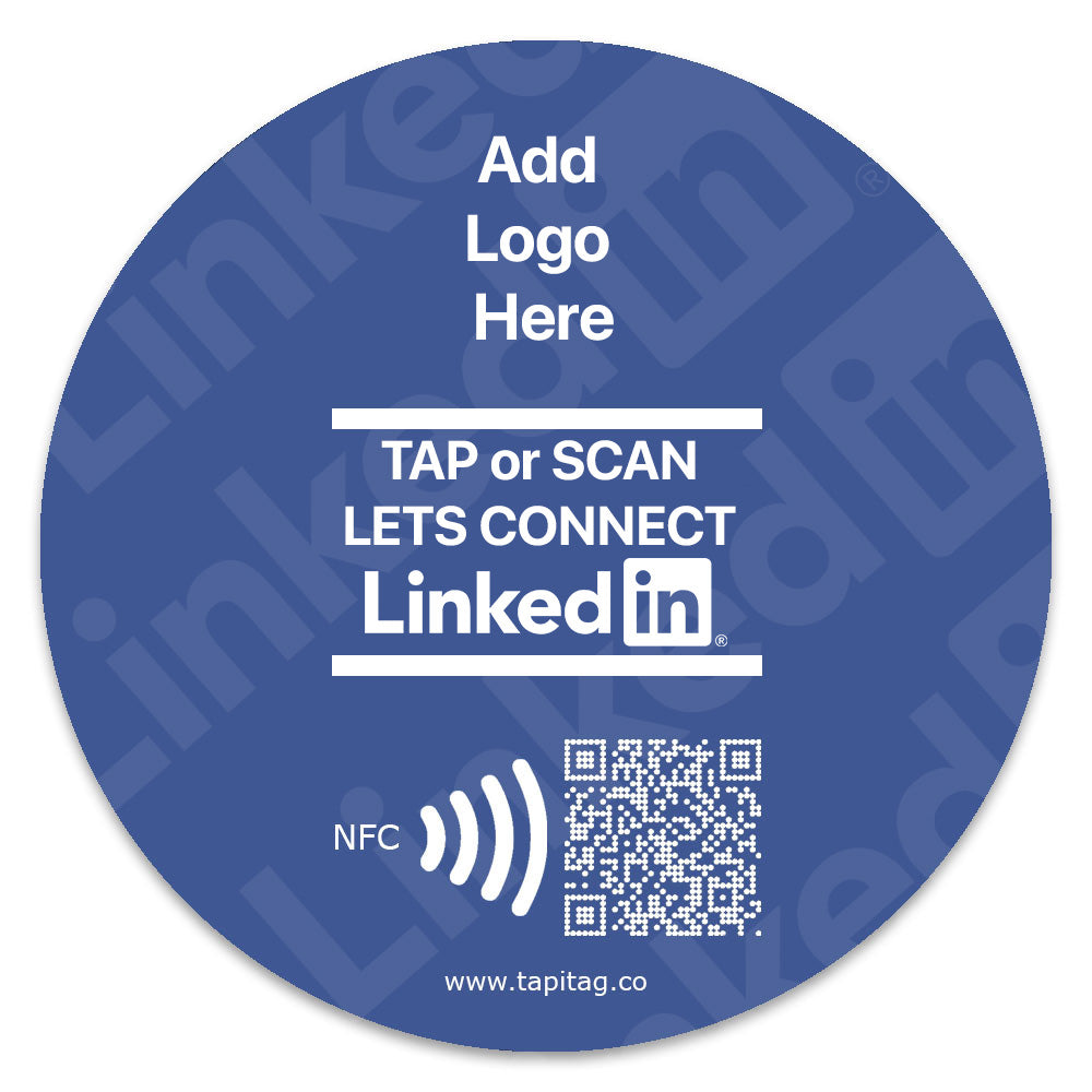 Linkedin NFC QR TAG | Instantly Connect