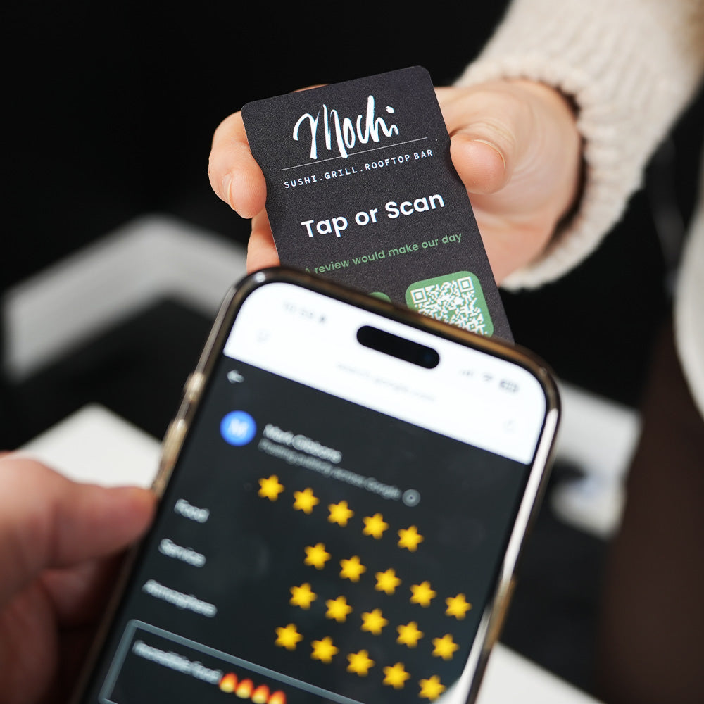 TAPiTAG Google Review NFC QR Card | Increase your reviews