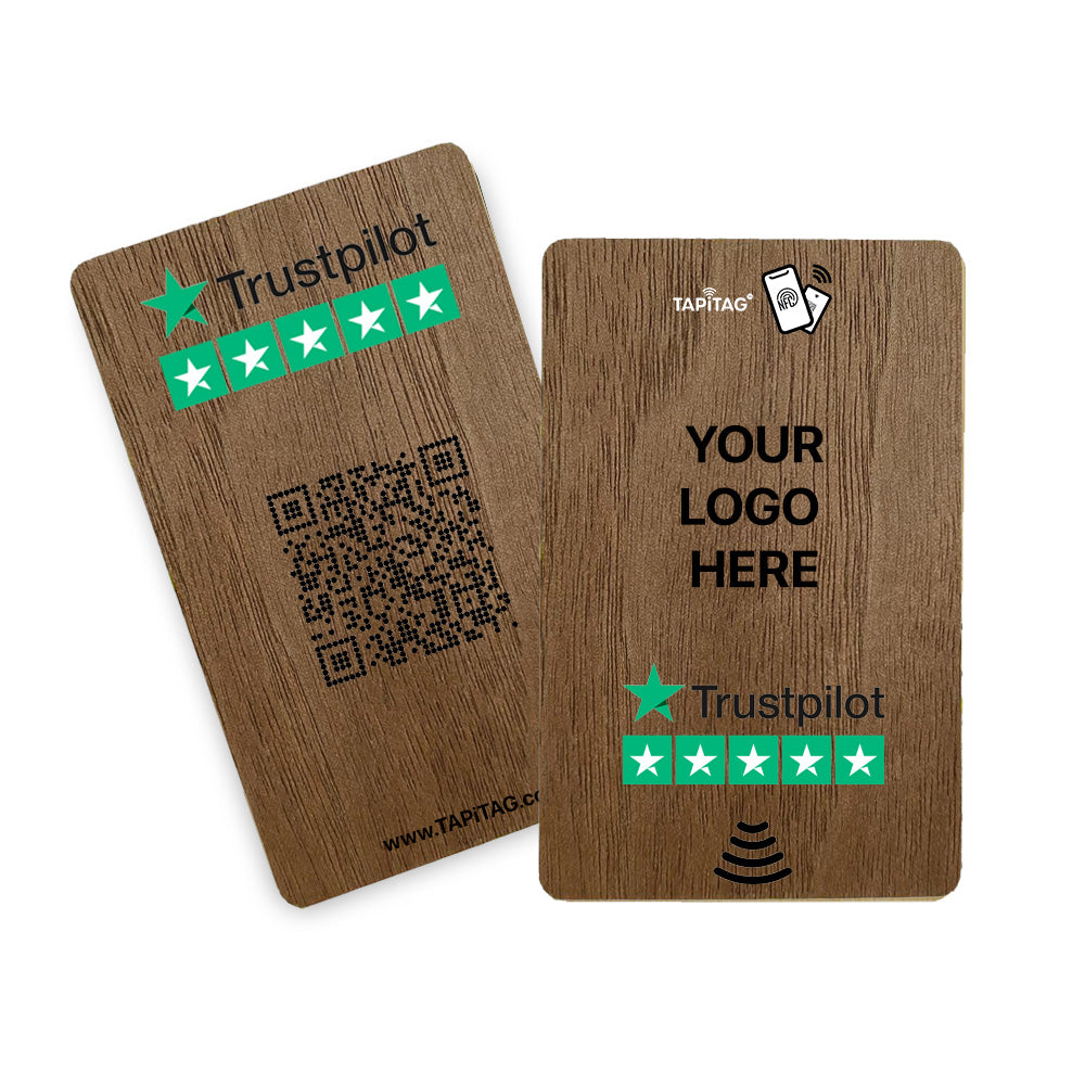 Trustpilot Walnut NFC Card | reviews for Trustpilot
