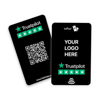 Trustpilot Review Card Black | NFC Card