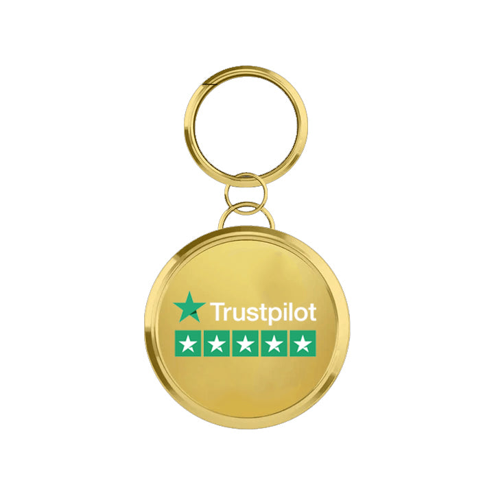 Trust Pilot Keyring gold