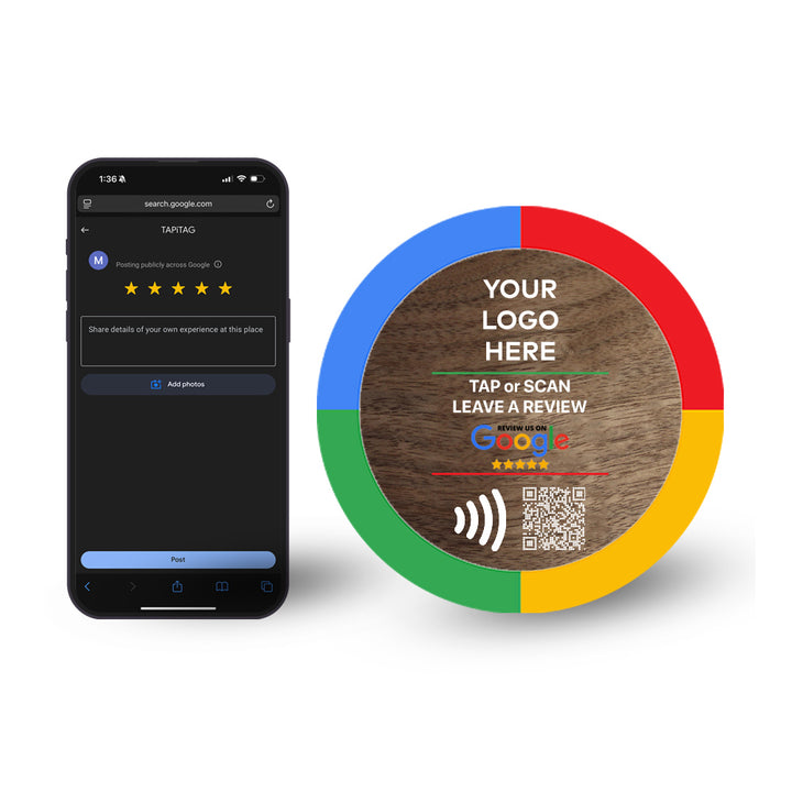 Increase your Google Reviews with TAPiTAG NFC Review Tags