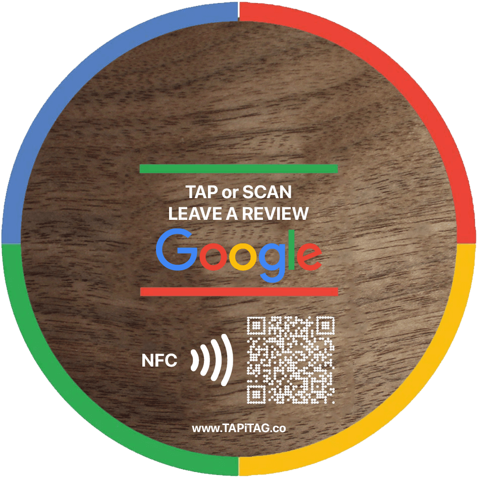 Increase your Google Reviews with TAPiTAG NFC Review Tags