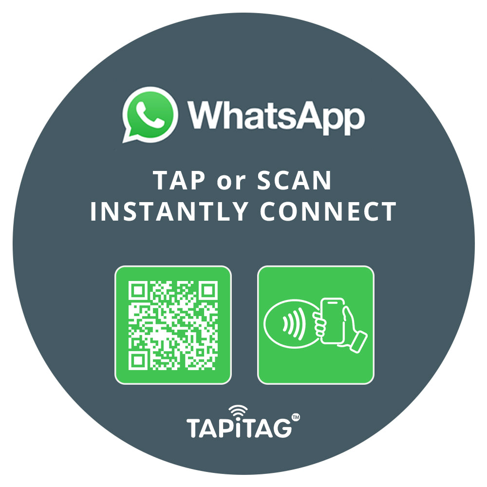 WhatsApp NFC TAG | Instantly connect with  customers