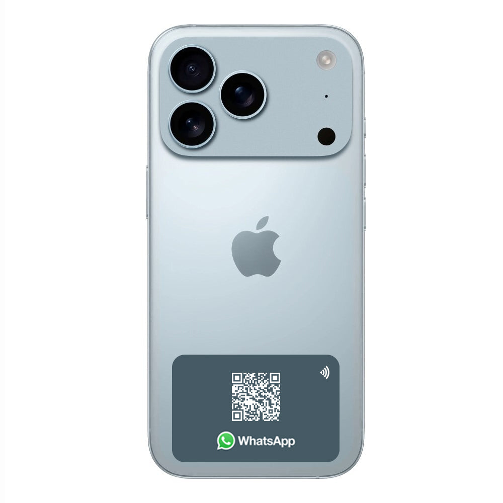 Tapitag WhatsApp Phone Tag – Instant Tap-to-Chat NFC Sticker