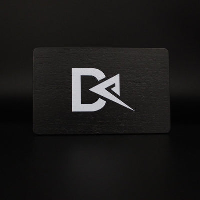 TAPiTAG Black Bamboo Digital Business Card with NFC and QR Code – An elegant business card in black bamboo, seamlessly integrating NFC and QR Code technology for efficient and stylish contact information exchange.