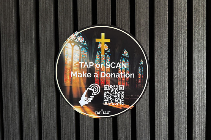 Tap or SCAN make a donation
