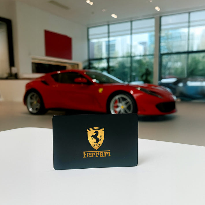 TAPiTAG PVC NFC Card Digital Business Card Ferrari