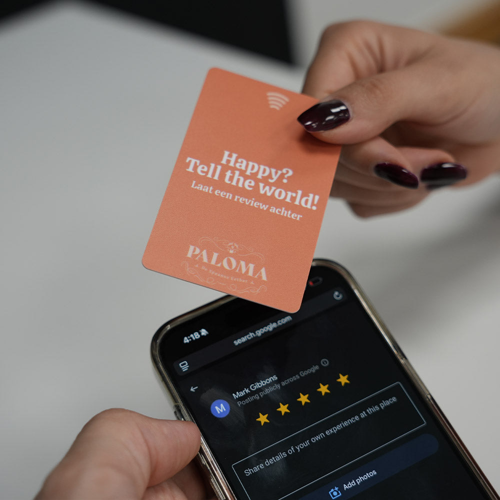 Google Review NFC QR Card | Increase your reviews