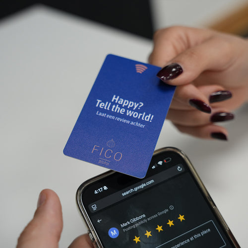 TAPiTAG Google Review Card | NFC & QR Code to Collect Customer Reviews