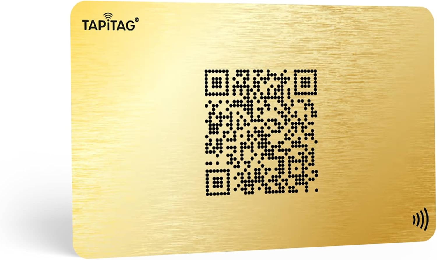 TAPiTAG NFC Tag + QR Digital Business Card Metal
