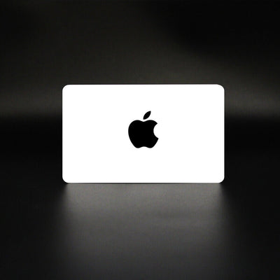 TAPiTAG NFC Business Card white with vibrant color print apple branded