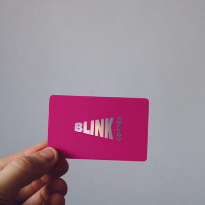 Pink NFC-Enabled Digital Business Card