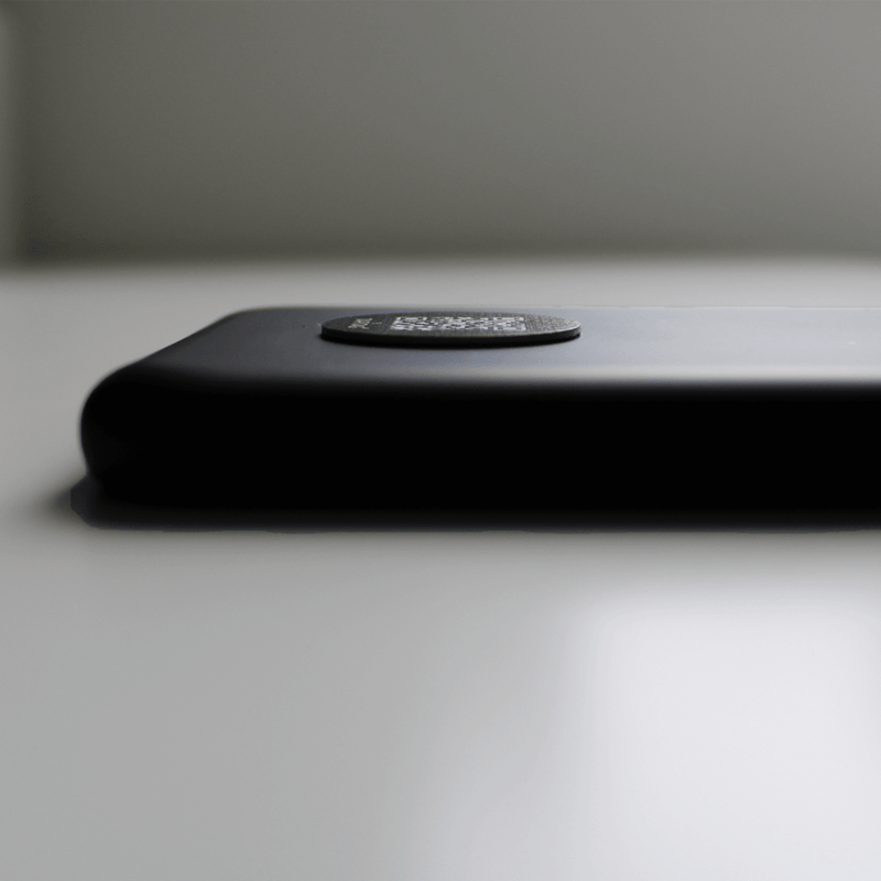 TAPITAG qr nfc slim tag for iphone android black